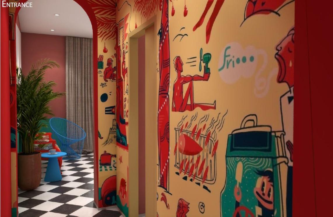 Demo Hotel Design Emotion リミニ エクステリア 写真